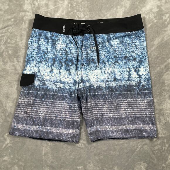 Salt Life Board Shorts 36 Swim Surf Beach Outdoor Fishing Casual Vacation New - Picture 1 of 8